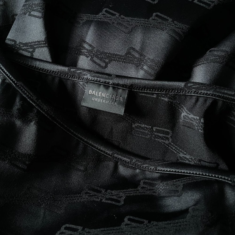 BLACK Balenciaga Slip Dress - Picture 4 of 4